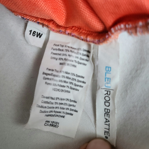 Bleu by Rod Beattie cap-sleeve one-piece women's swimsuit - Picture 6 of 6